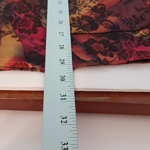 VTG LAWRENCE Philadelphia womens Jacket Size 13/14 Junior  Multi-colored pads - Picture 4 of 9